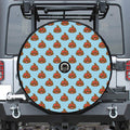 Lovely Poop Pattern Print Tire Cover With Camera Hole