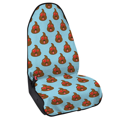Lovely Poop Pattern Print Waterproof Car Seat Cover