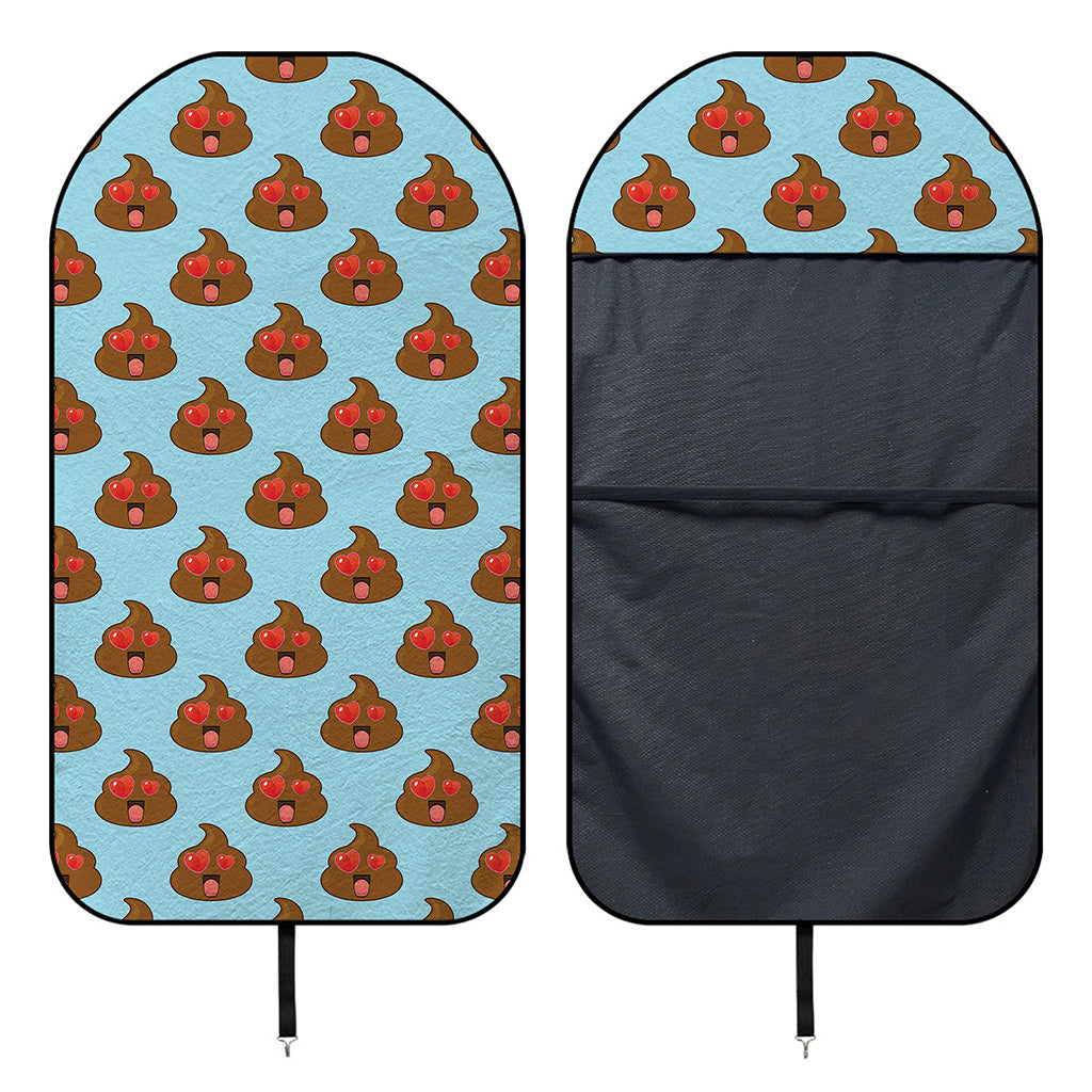 Lovely Poop Pattern Print Waterproof Car Seat Cover