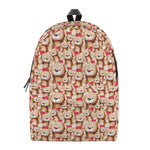 Lovely Teddy Bear Pattern Print Backpack