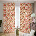 Lovely Teddy Bear Pattern Print Dimout Pencil Pleat Curtains