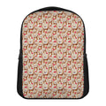 Lovely Teddy Bear Pattern Print Casual Backpack