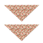 Lovely Teddy Bear Pattern Print Dog Bandana