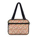 Lovely Teddy Bear Pattern Print Double Strap Bible Bag
