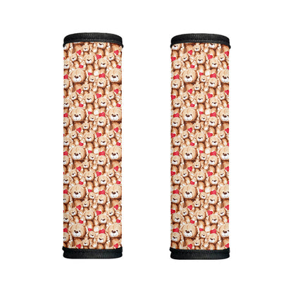 Lovely Teddy Bear Pattern Print Handle Covers