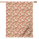 Lovely Teddy Bear Pattern Print House Flag