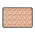 Lovely Teddy Bear Pattern Print Kitchen Mat
