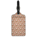 Lovely Teddy Bear Pattern Print Luggage Tag