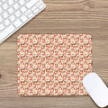 Lovely Teddy Bear Pattern Print Mouse Pad