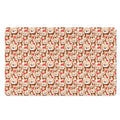 Lovely Teddy Bear Pattern Print Polyester Doormat
