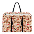 Lovely Teddy Bear Pattern Print Utility Tote Bag
