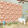 Lovely Teddy Bear Pattern Print Wall Sticker