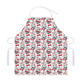 Lovely Yorkshire Terrier Pattern Print Adjustable Apron