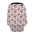 Lovely Yorkshire Terrier Pattern Print Baby Seat Cover