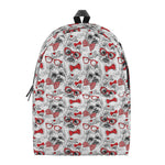 Lovely Yorkshire Terrier Pattern Print Backpack
