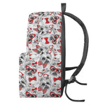 Lovely Yorkshire Terrier Pattern Print Backpack