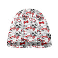 Lovely Yorkshire Terrier Pattern Print Beanie