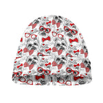 Lovely Yorkshire Terrier Pattern Print Beanie