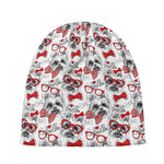 Lovely Yorkshire Terrier Pattern Print Beanie