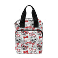 Lovely Yorkshire Terrier Pattern Print Bible Tote Bag