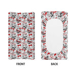 Lovely Yorkshire Terrier Pattern Print Changing Pad Cover