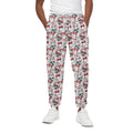 Lovely Yorkshire Terrier Pattern Print Cotton Sweatpants