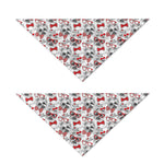 Lovely Yorkshire Terrier Pattern Print Dog Bandana