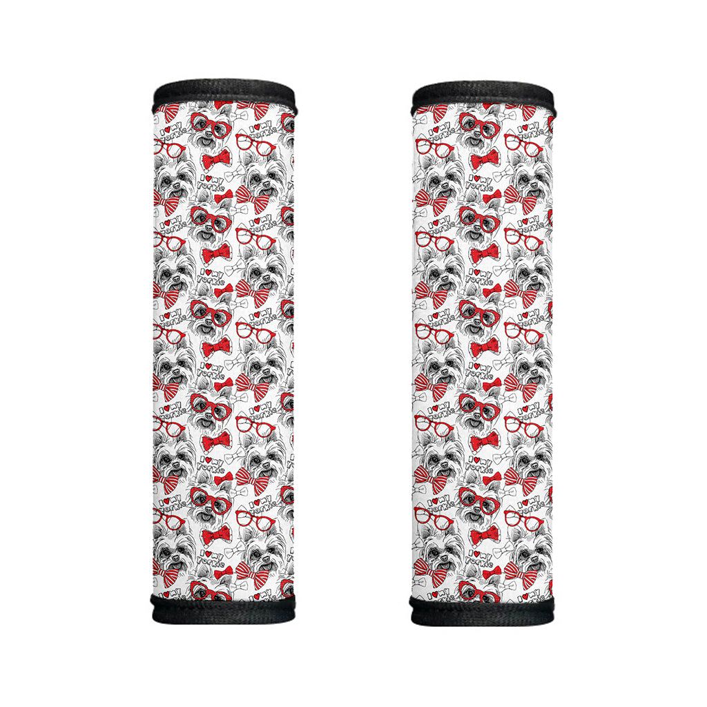 Lovely Yorkshire Terrier Pattern Print Handle Covers