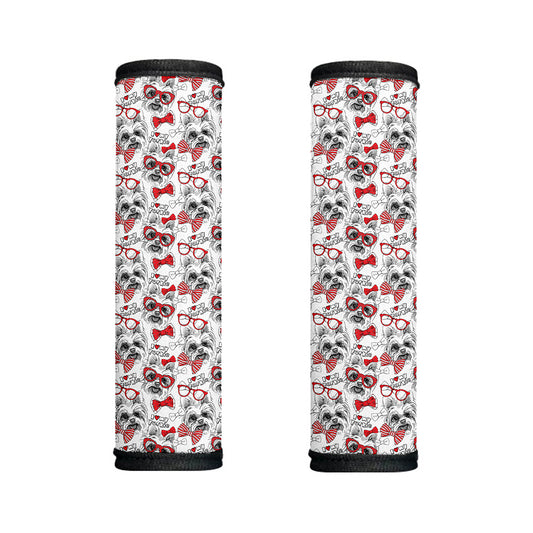 Lovely Yorkshire Terrier Pattern Print Handle Covers