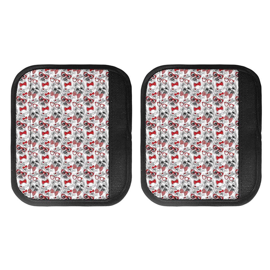 Lovely Yorkshire Terrier Pattern Print Handle Covers