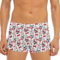 Lovely Yorkshire Terrier Pattern Print Men's Short Boxer Briefs
