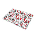 Lovely Yorkshire Terrier Pattern Print Pet Cooling Mat Cover