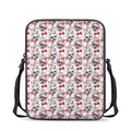 Lovely Yorkshire Terrier Pattern Print Rectangular Crossbody Bag