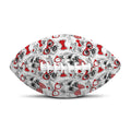 Lovely Yorkshire Terrier Pattern Print Rugby Ball