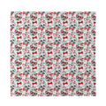 Lovely Yorkshire Terrier Pattern Print Silk Bandana