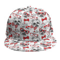 Lovely Yorkshire Terrier Pattern Print Snapback Cap