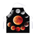 Lunar Eclipse Cycle Print Adjustable Apron