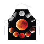 Lunar Eclipse Cycle Print Adjustable Apron