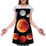 Lunar Eclipse Cycle Print Adjustable Apron