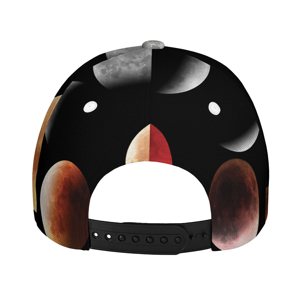 Lunar Eclipse Cycle Print Baseball Cap