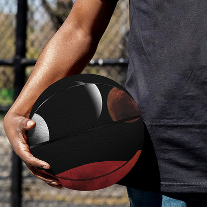 Lunar Eclipse Cycle Print Basketball