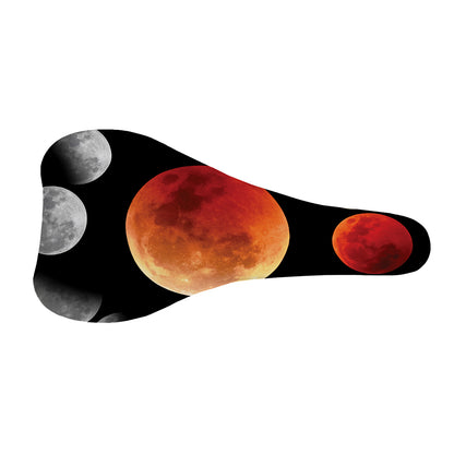 Lunar Eclipse Cycle Print Bicycle Seat Cover