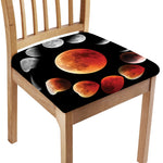 Lunar Eclipse Cycle Print Chair Cushion Cover