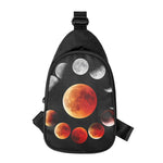 Lunar Eclipse Cycle Print Chest Bag