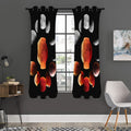 Lunar Eclipse Cycle Print Grommet Curtain Panels