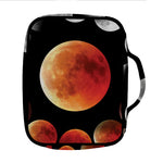 Lunar Eclipse Cycle Print Front Pocket Bible Bag
