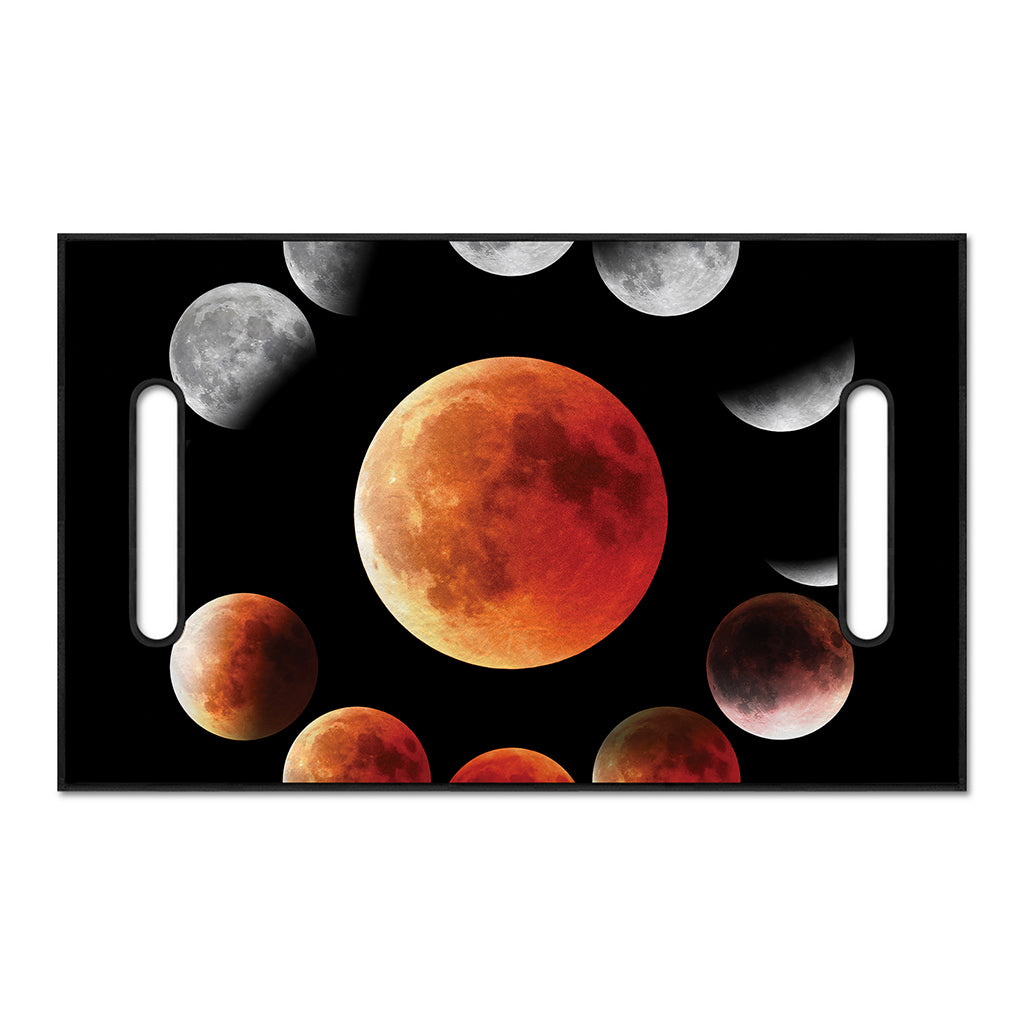 Lunar Eclipse Cycle Print Golf Cart Seat Cover