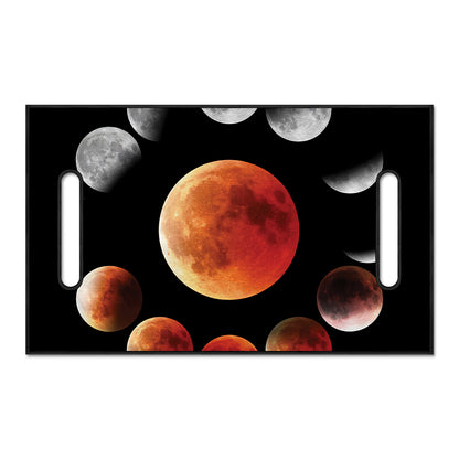 Lunar Eclipse Cycle Print Golf Cart Seat Cover