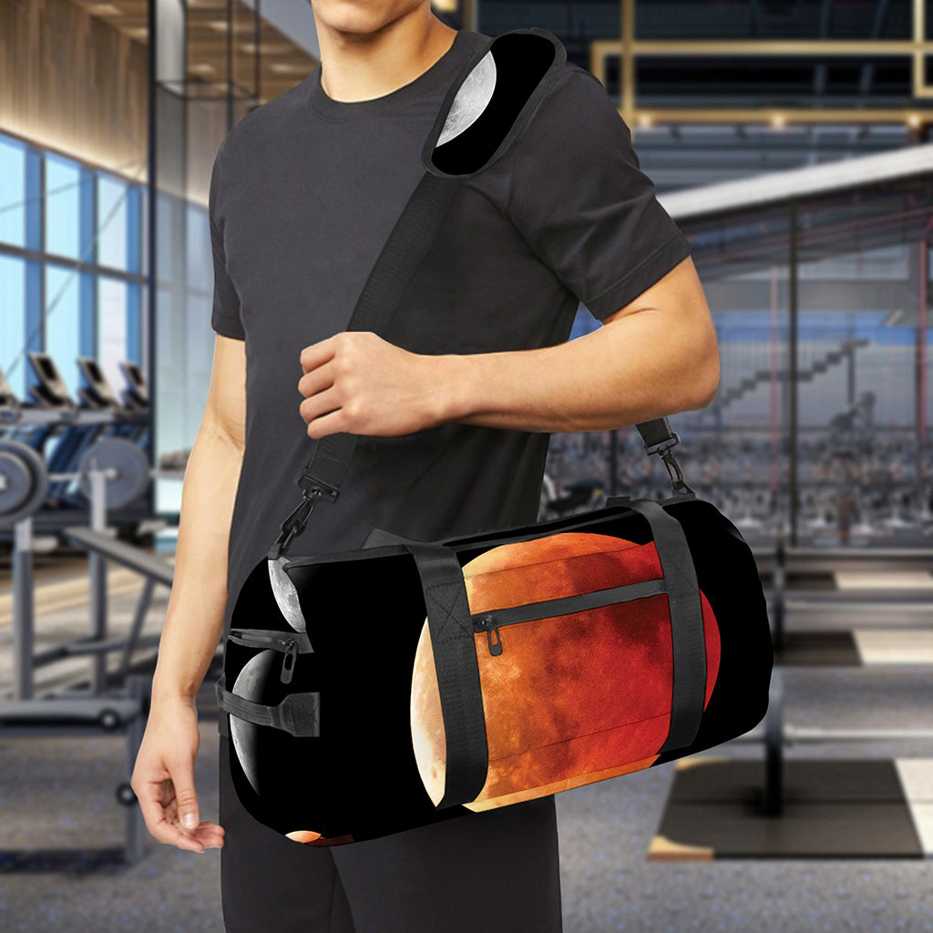 Lunar Eclipse Cycle Print Gym Bag
