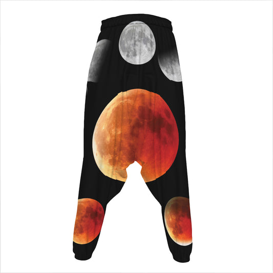 Lunar Eclipse Cycle Print Hammer Pants